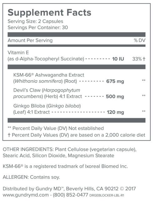 Gundry MD E-Balance Ingredients